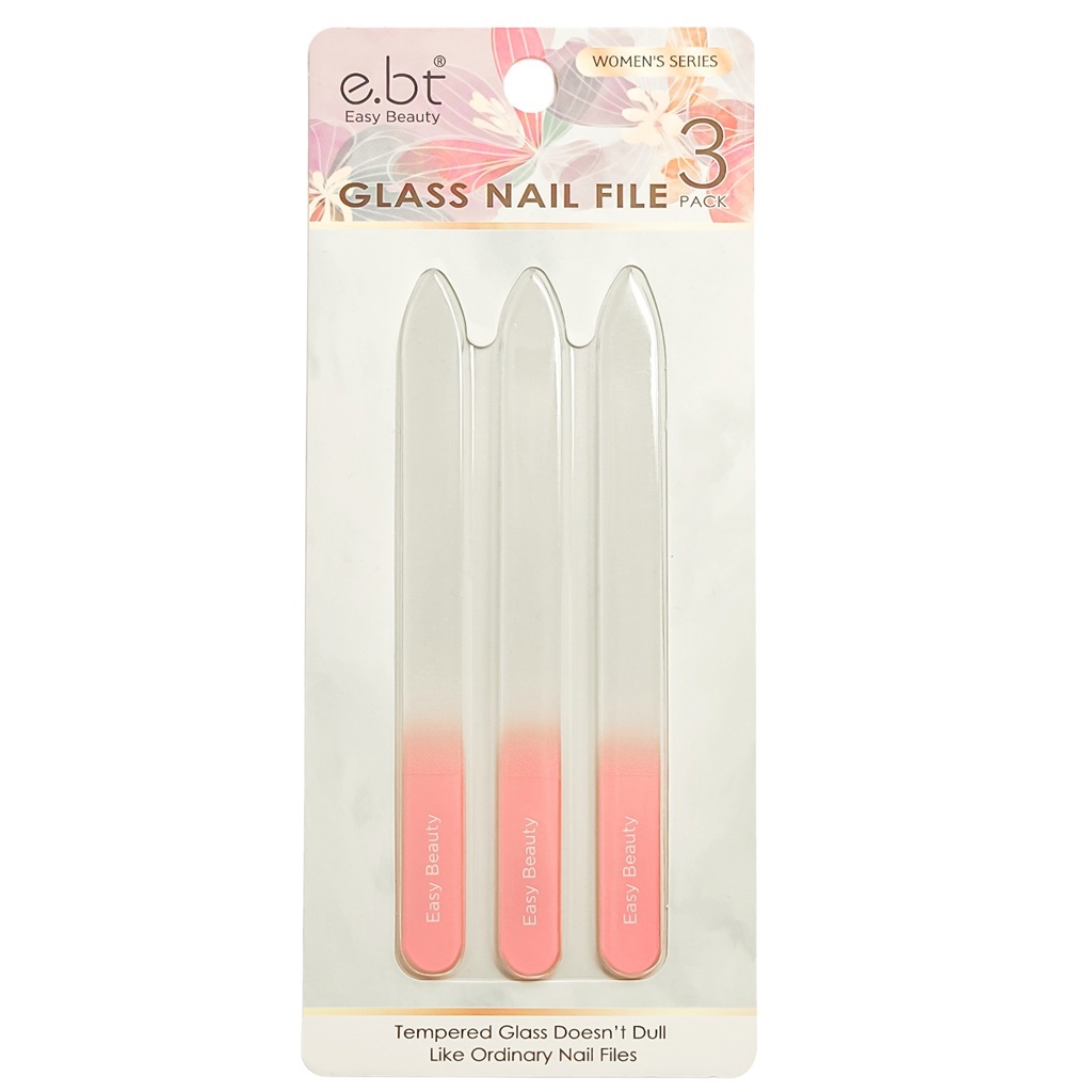 مبرد أظافر زجاجي 3 قطع