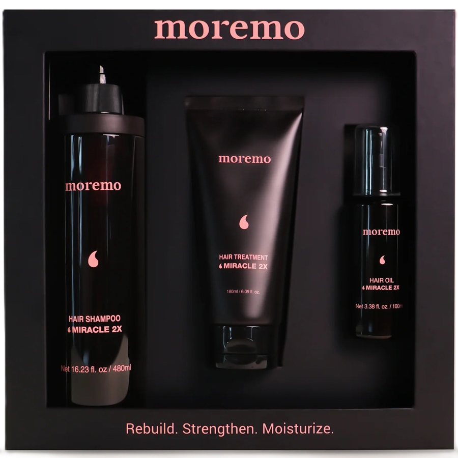 مجموعة ميراكل2 اكس للعناية المكثفة بفروة الرأس والشعر 3 قطع