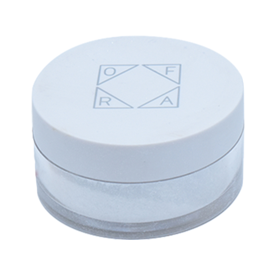 لوس باودر لامع أبيض ماسي