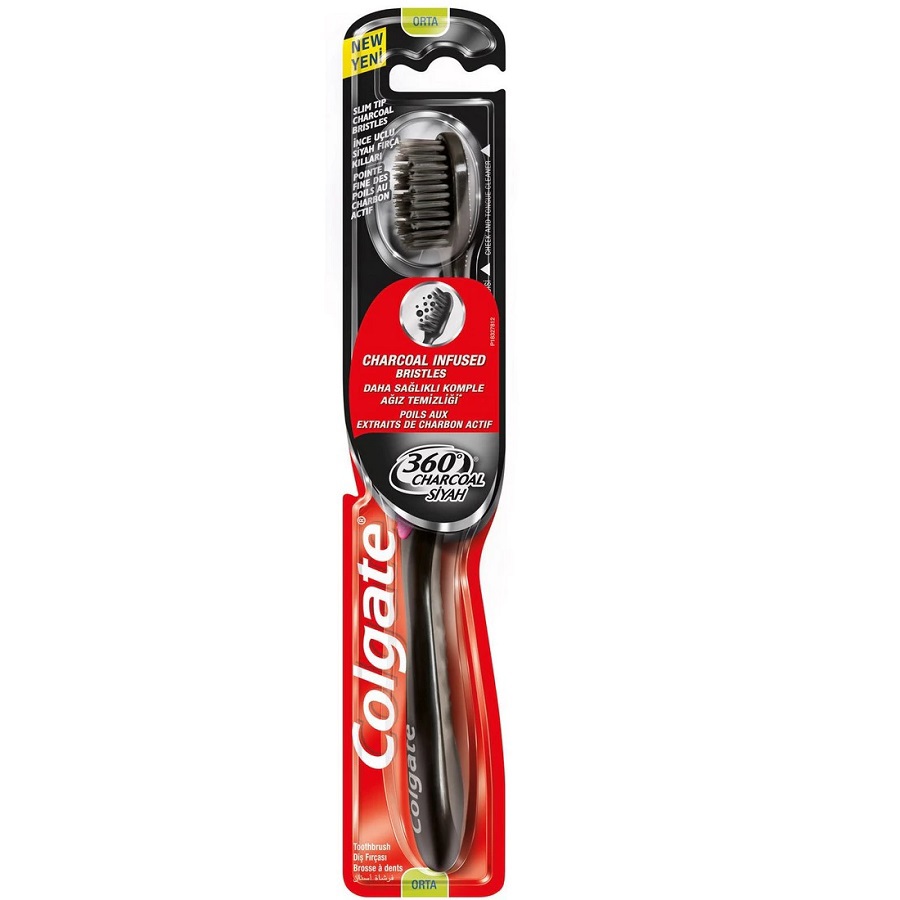 فرشاة أسنان متوسطة للتنظيف العميق