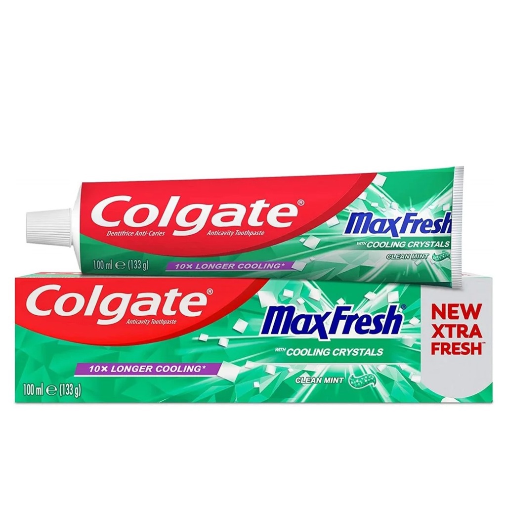 معجون أسنان ماكس فريش كلين مينت مع بلورات التبريد 100 مل