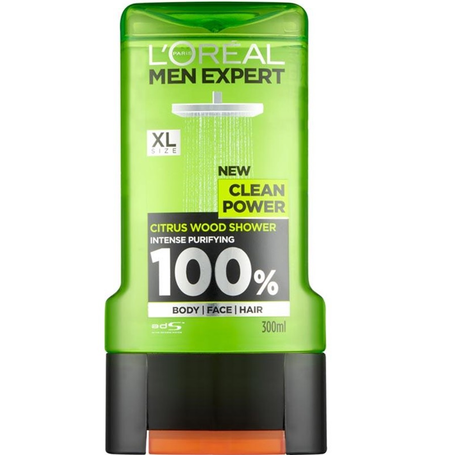 جل كلين باور للجسم والوجه والشعر 300 مل