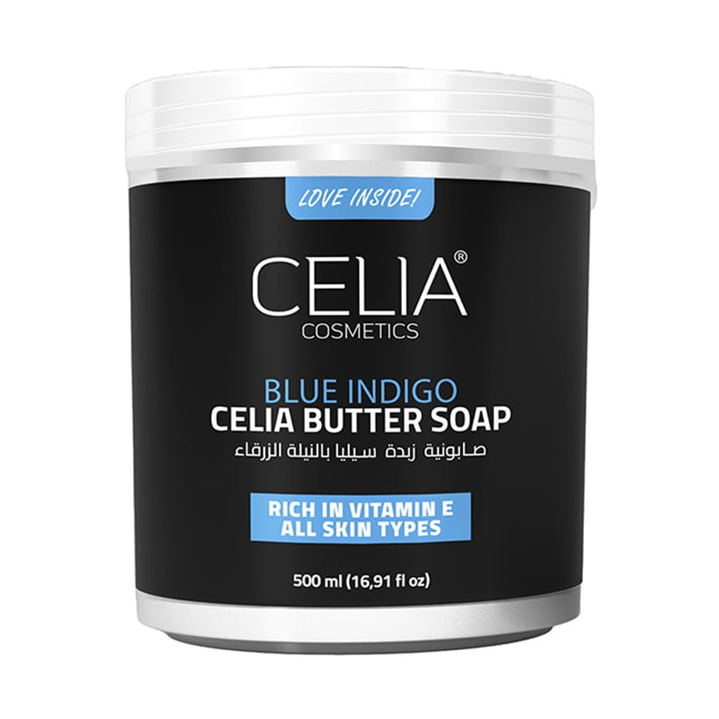 صابونية الزبدة بالنيلة الزرقاء 500 مل