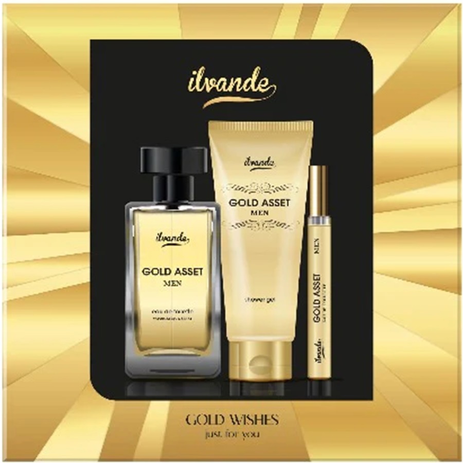 مجموعة هدايا جولد اسيت 3 قطع