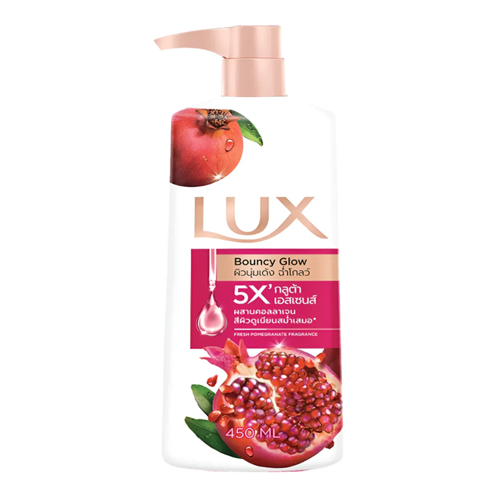 غسول الجسم باونسي جلو بخلاصة الرمان 450 مل