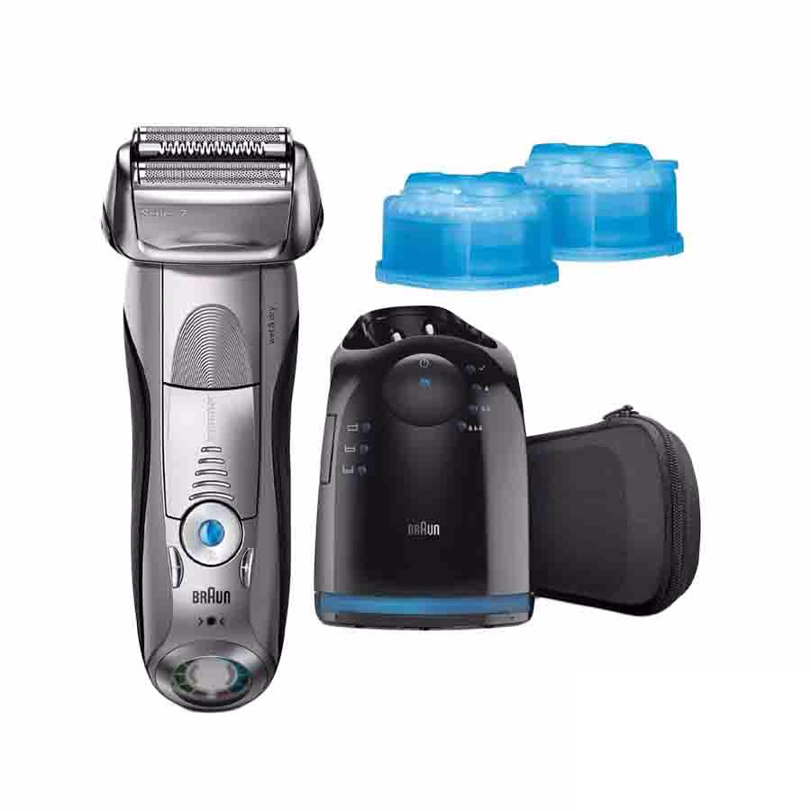 ماكنة الحلاقة الذكية سلسلة 7 مع حاويتي تنظيف