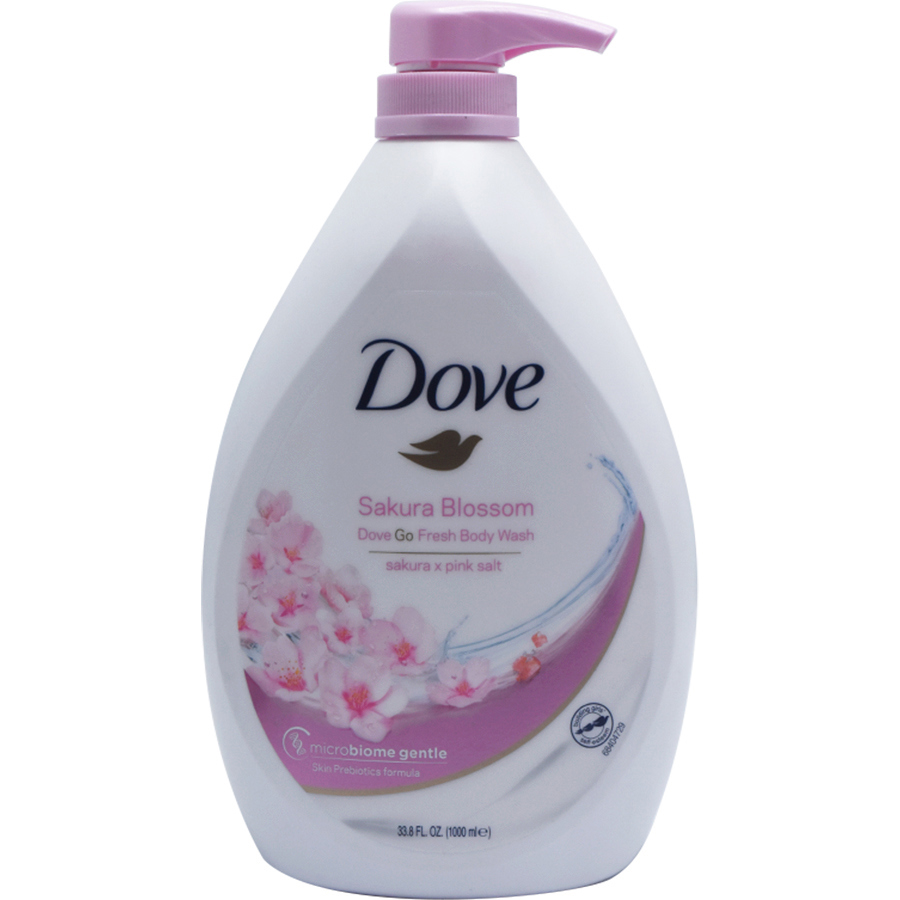 جل الاستحمام برائحة زهرة الساكورا 1 لتر