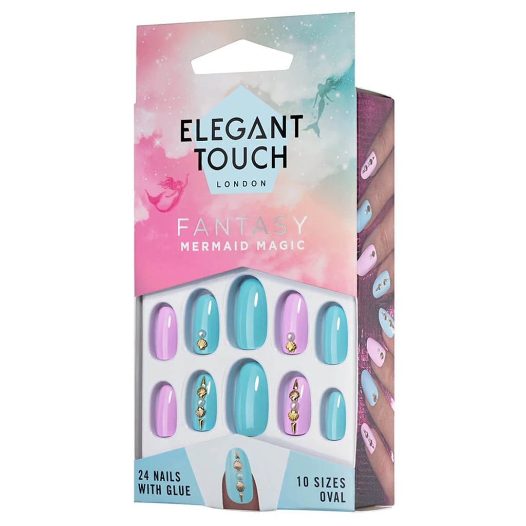 أظافر حورية البحر الخيالية السحرية