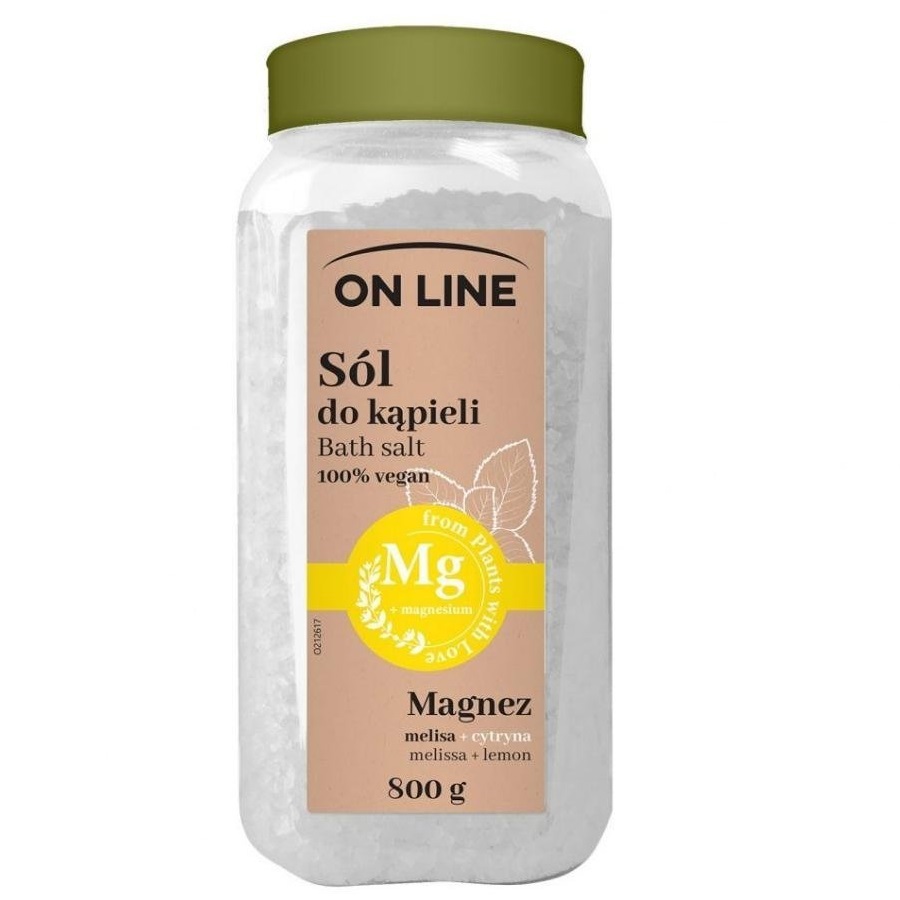 ملح الاستحمام بالليمون والمغنيسيوم 800 غم