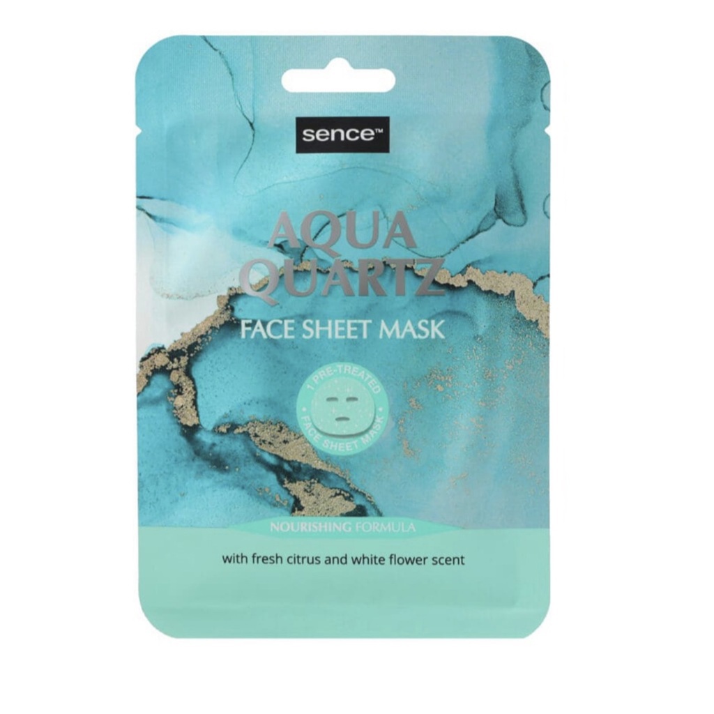 ماسك الوجه الورقي اكوا كوارتز 20 مل