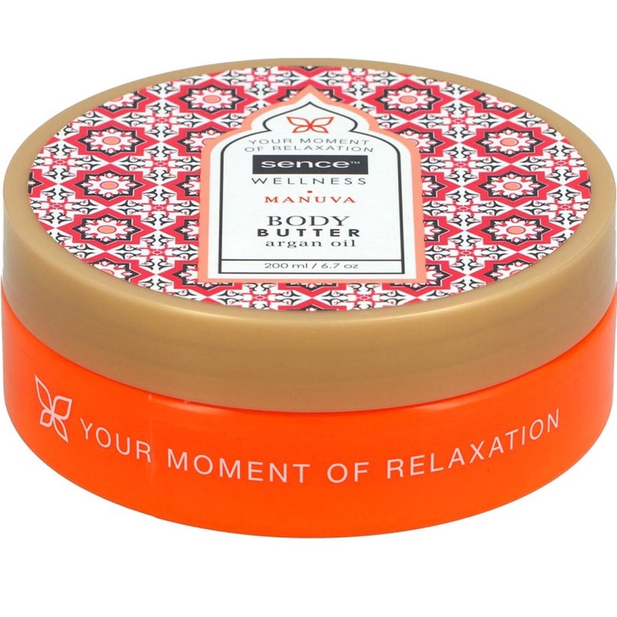 زبدة الجسم مانوفا بزيت الأرغان 200 مل