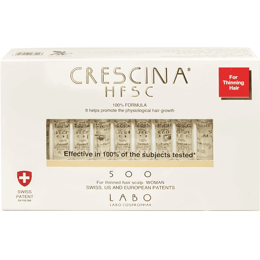 100% امبولات لأعادة نمو الشعر للنساء