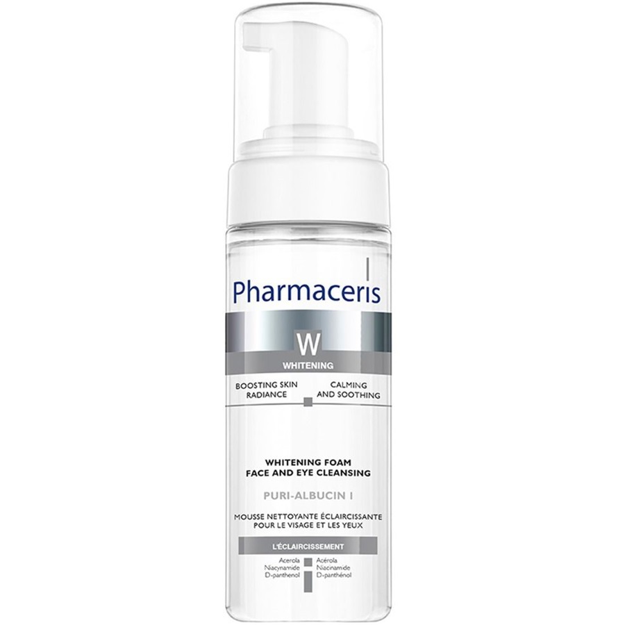 رغوة تنظيف وتبييض الوجه والعين 150 مل