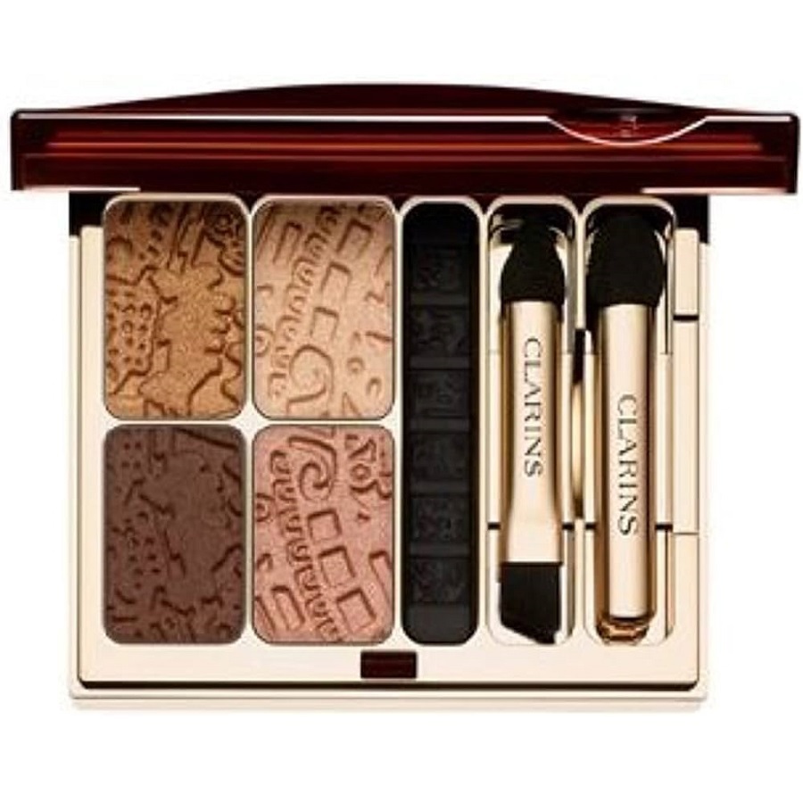 باليت الألوان الرباعية مع اقلام تحديد العين