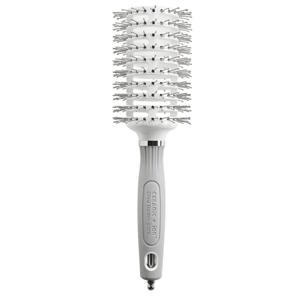 فرشاة شعر سيراميك + أيون توربو فينت برو متوسطة الحجم