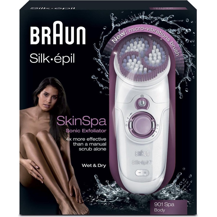 ماكينة الحلاقة سيلك ابيل سكين سبا سونيك 901  