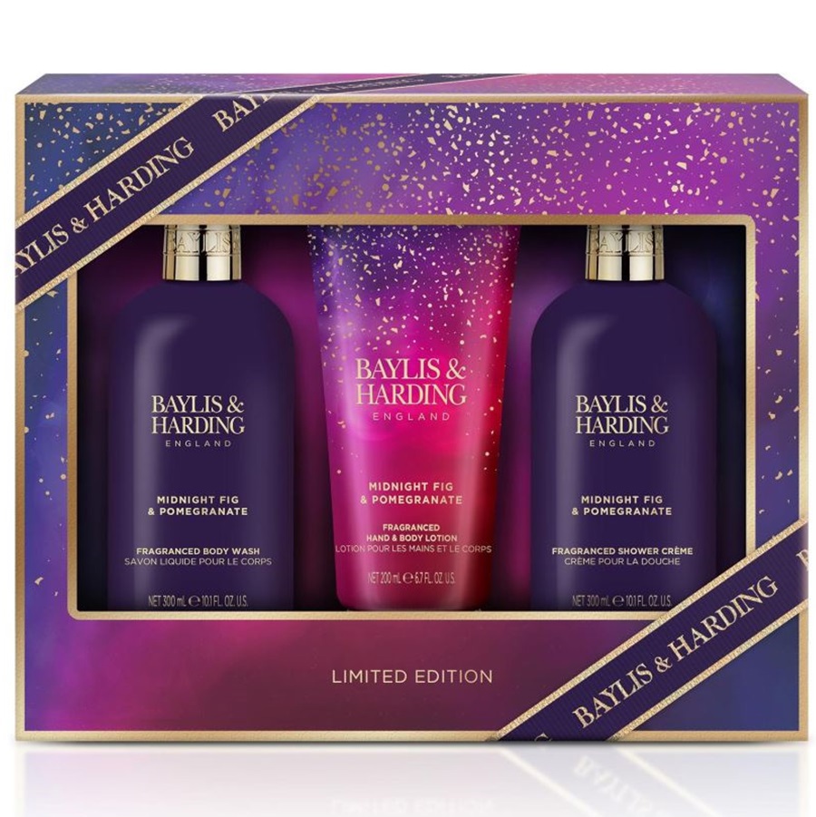 مجموعة العناية بالجسم بالتين والرمان 3 قطع