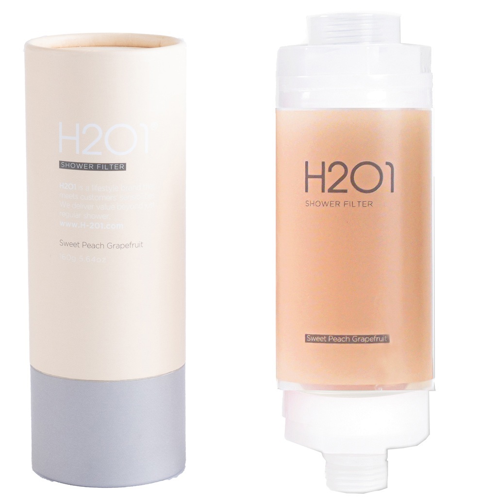 فلتر مياه الاستحمام برائحة الخوخ والجريب فروت 160 غم