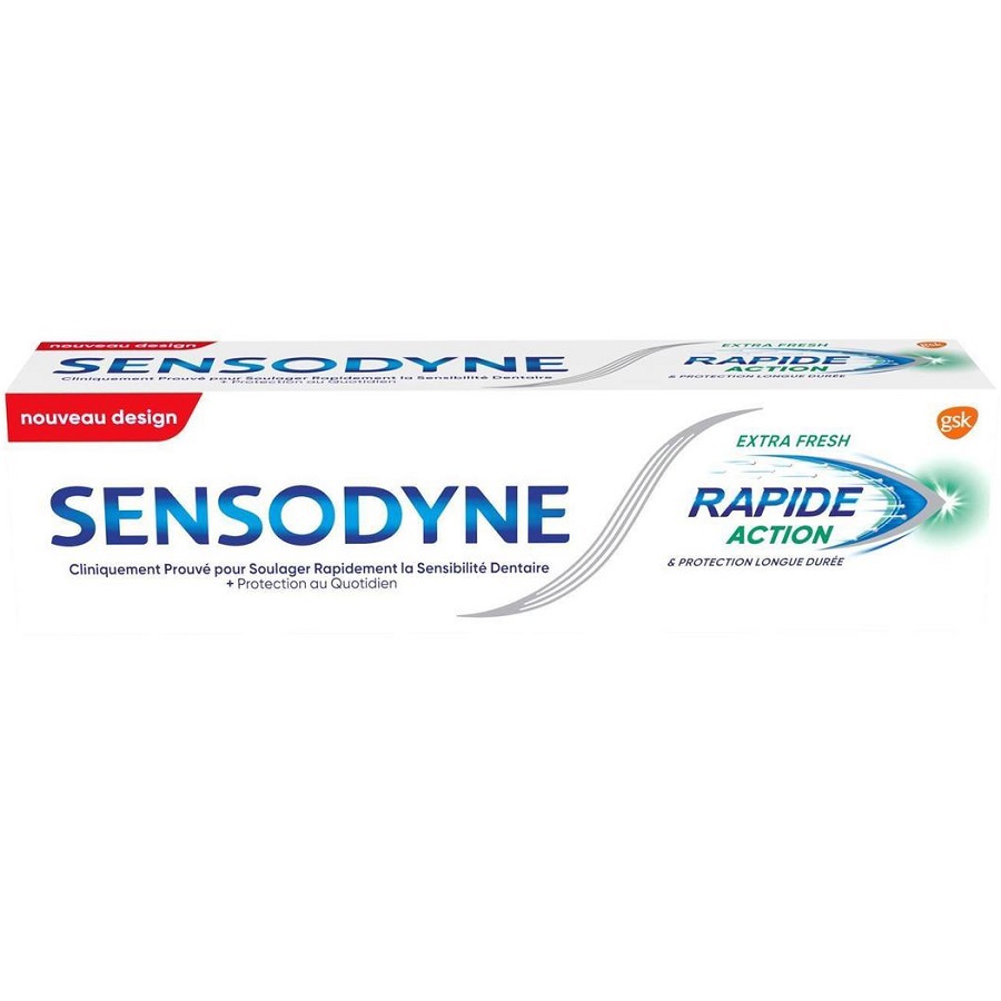 معجون أسنان اكسترا فريش سريع المفعول 75 مل