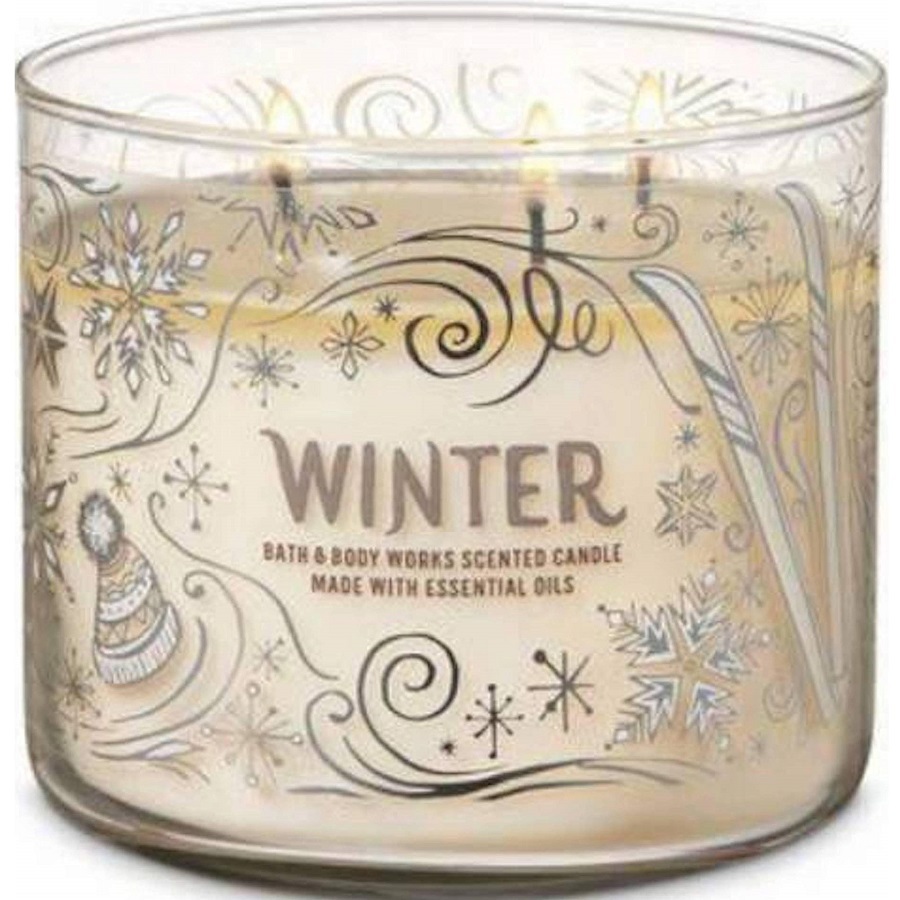 ونتر شمعة معطرة بثلاث فتائل 411 غم