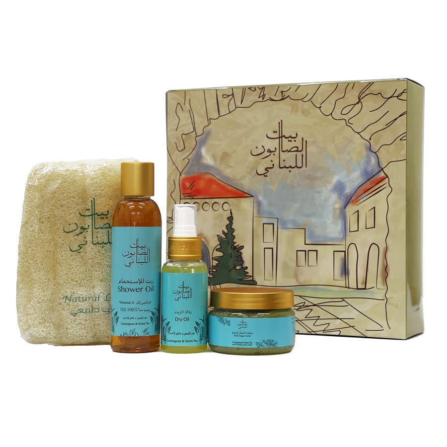 مجموعة العناية بالجسم 4 قطع