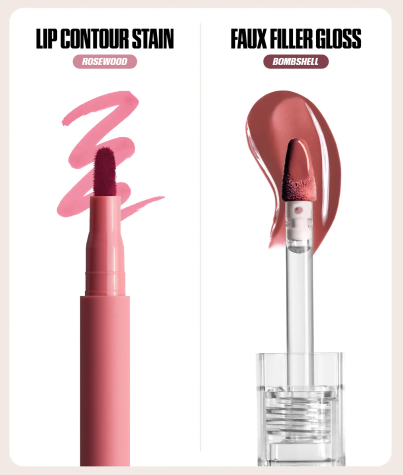 ثنائي أحمر الشفاه شيس ليب ديو ( روزي نيودز ) 1