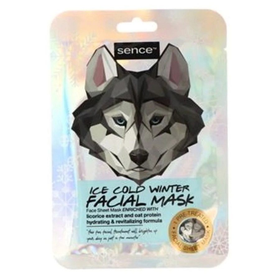 قناع ورقي للوجه انيمل هاسكي