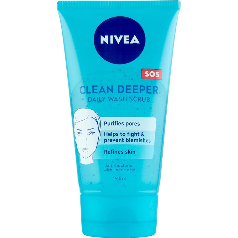 غسول مقشر يومي للتنظيف العميق للبشرة 150 مل