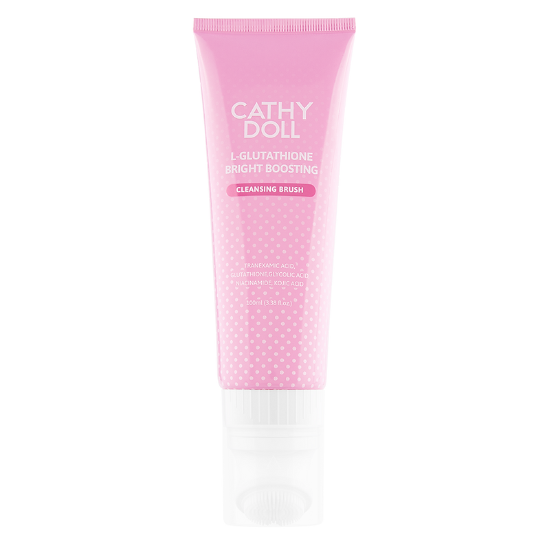 فرشاة تنظيف البشرة المعززة لإشراقة البشرة من كاثي دول، معززة بالجلوتاثيون، 100 مل