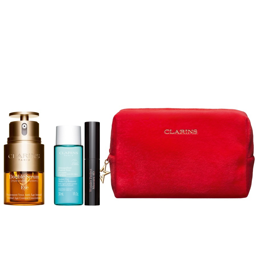 مجموعة سيروم مزدوج للعيون مكونة من 4 قطع