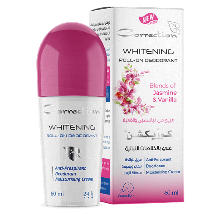 مزيل عرق رول مبيض برائحة الياسمين والفانيليا 60 مل