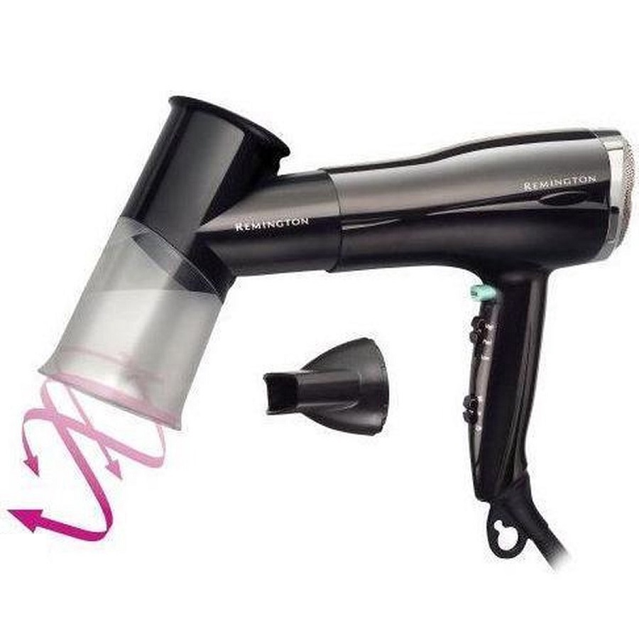 مجفف للشعر مع تجعيد ناعم