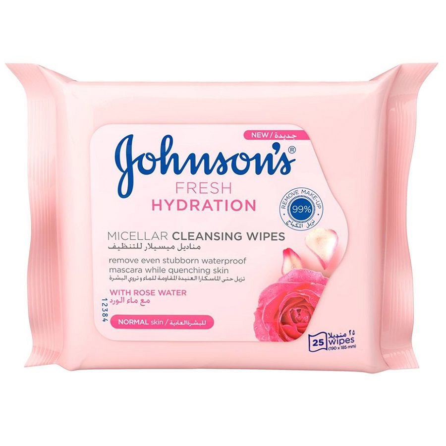 مناديل ميسيلار للتنظيف 25 قطعة