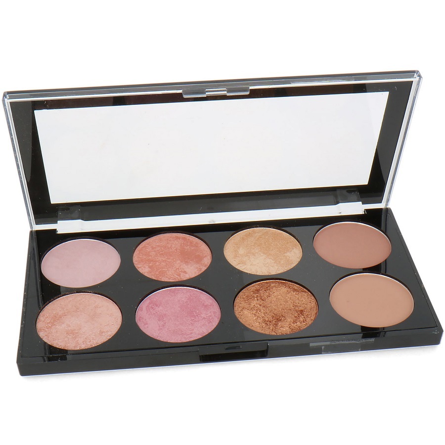 باليت أحمر الخدود والهايلايتر جولدن شوجر 2 روز جولد