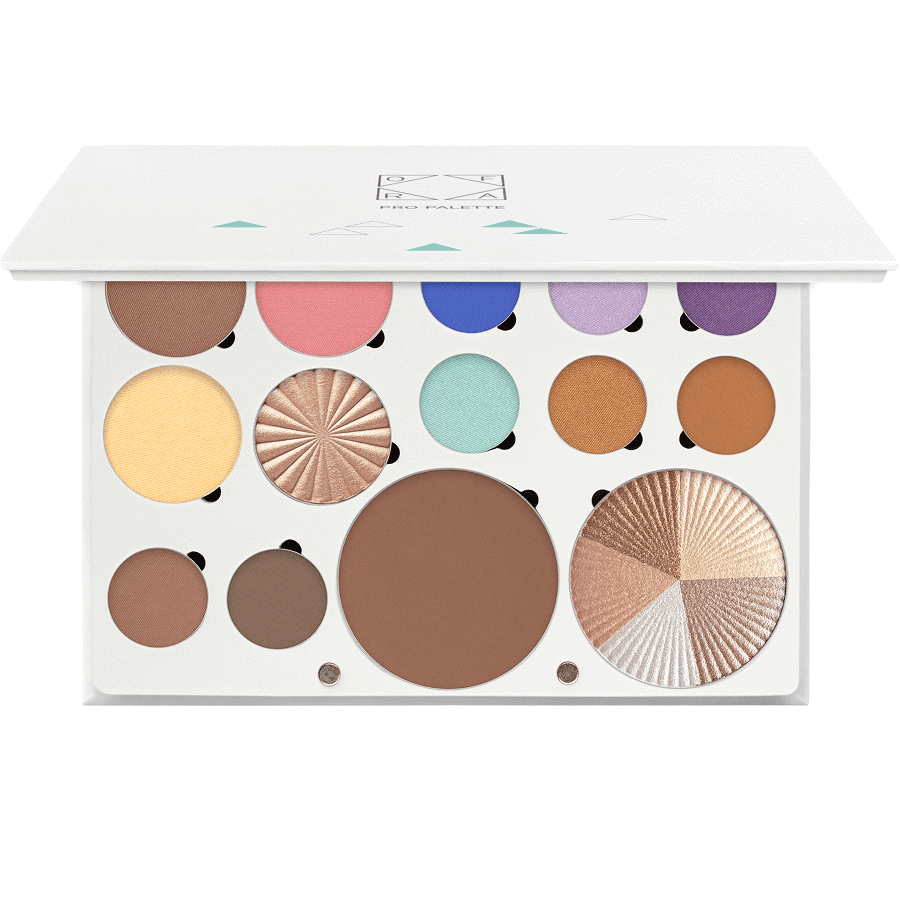 باليت ظلال العيون والهايلايتر فري سبيريت