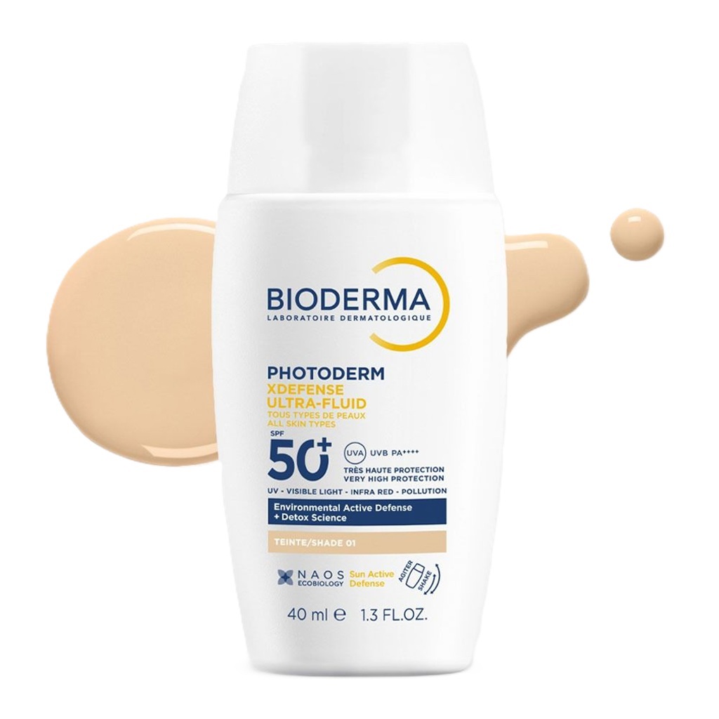واقي شمس فوتوديرم إكس ديفينس ألترا فلويد بدرجة حماية 50 (ملون رقم 1) 40 مل