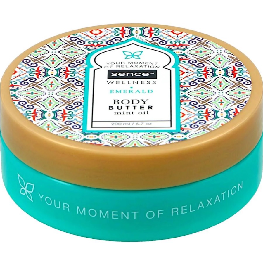 زبدة الجسم الزمرد بالنعناع 200 مل