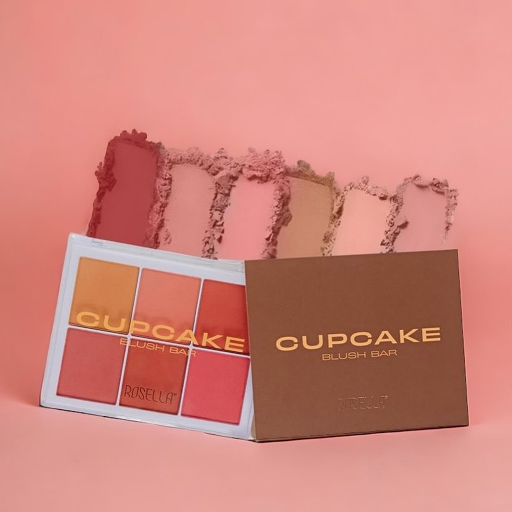 ‎(باليت أحمر الخدود روزيلا (كب كيك