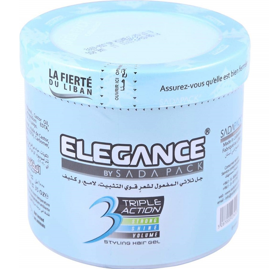 جل ازرق فاتح لتصفيف الشعر 500 مل