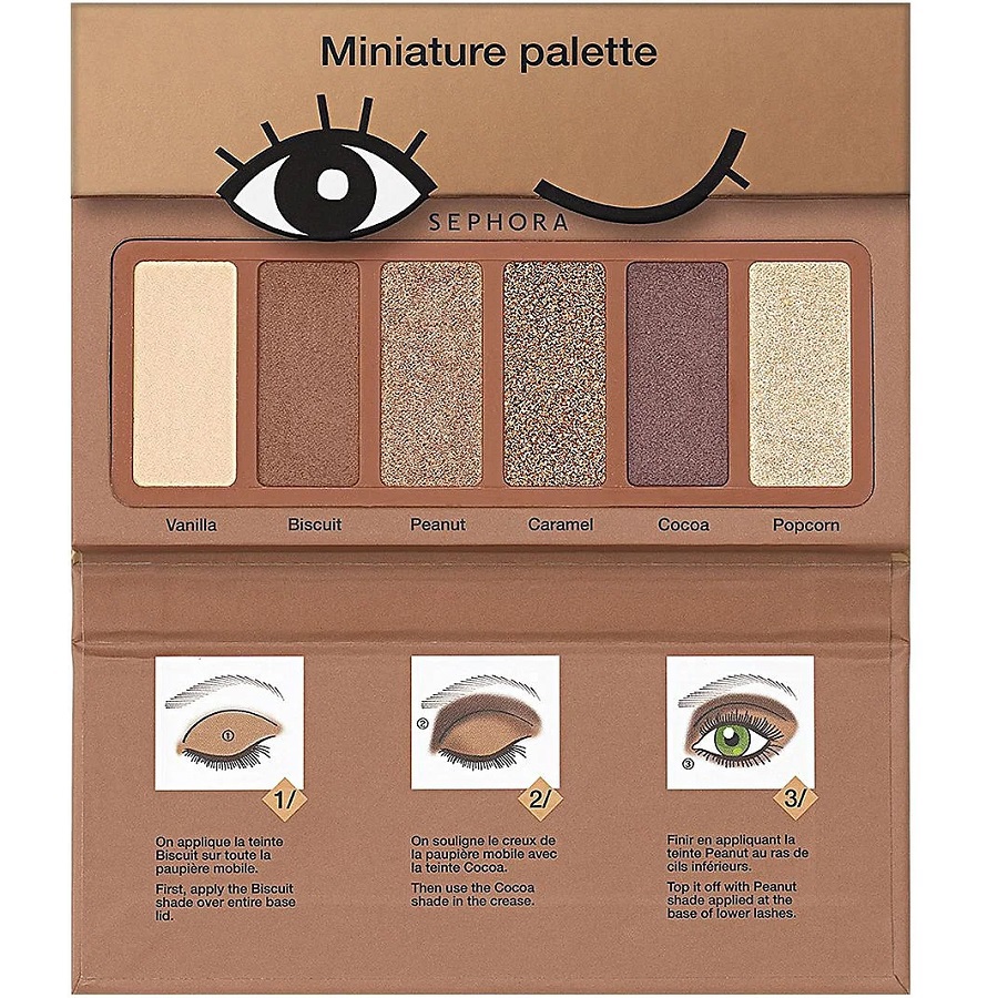 باليت ظلال عيون صغير 02 بني ذهبي