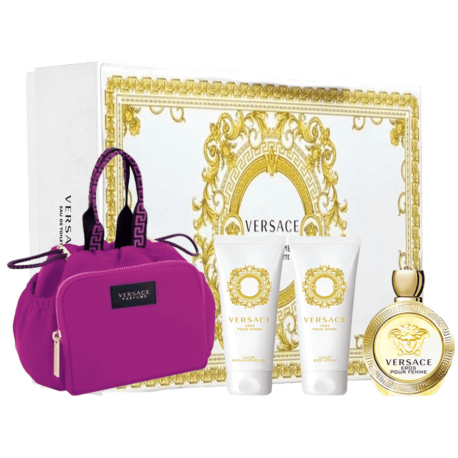 مجموعة هدايا فيرساتشي إيروس بور فيم 4 قطع