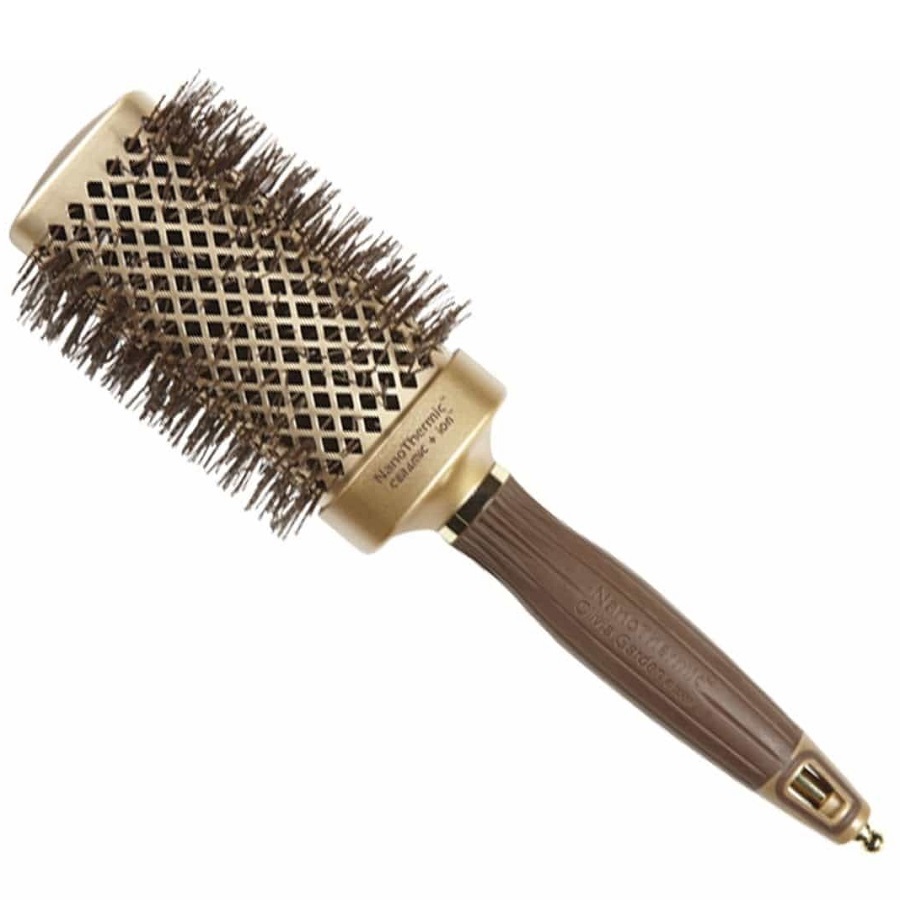 فرشاة سيراميك حراري نانو + أيون مربعة الشكل ان تي اس 40