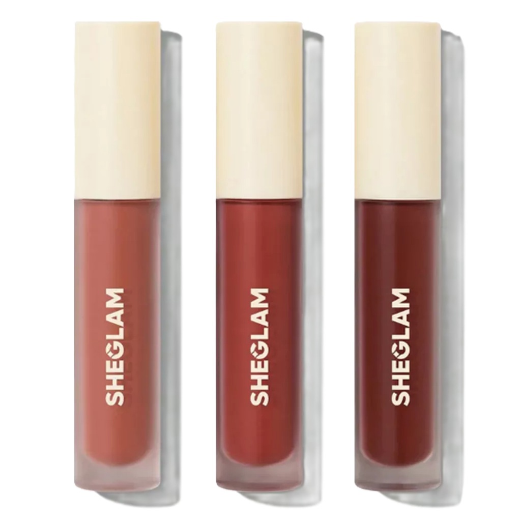 مجموعة أحمر شفاه سائلة صغيرة مات ألور فيل ريل 3 قطع