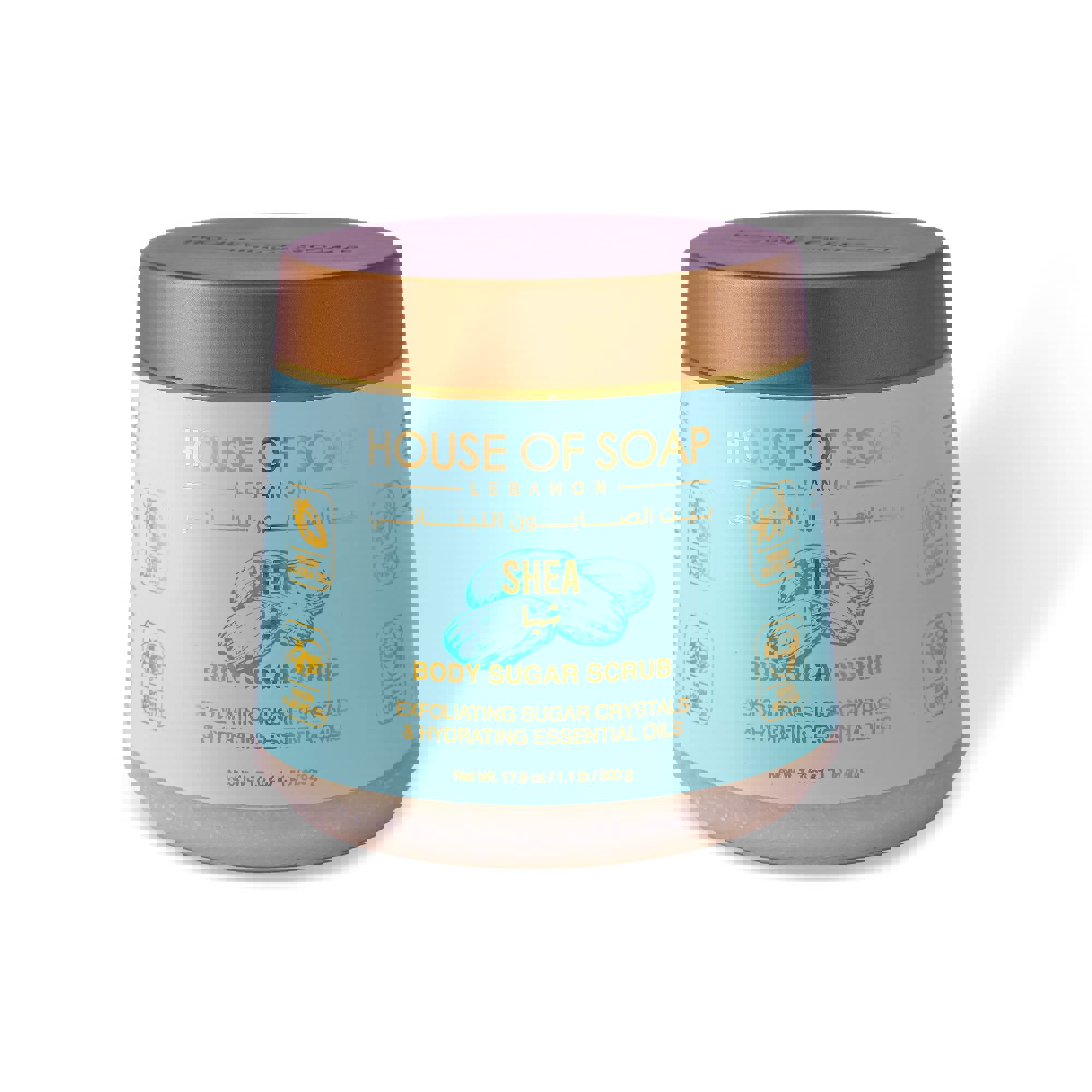 مقشر للجسم بزبدة الشيا ٥٠٠ غرام جديد