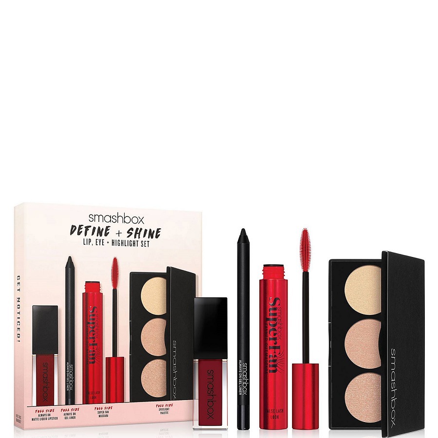 مجموعة ماكياج العيون والشفاه