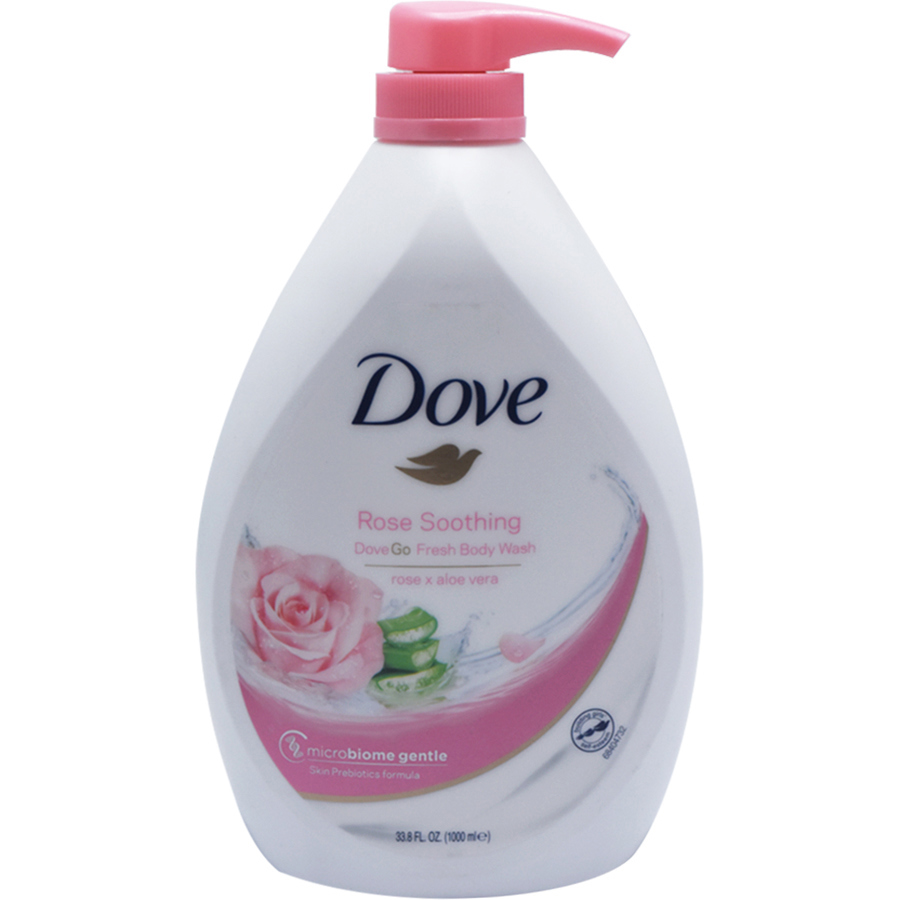 جل استحمام بالورد والصبار 1 لتر