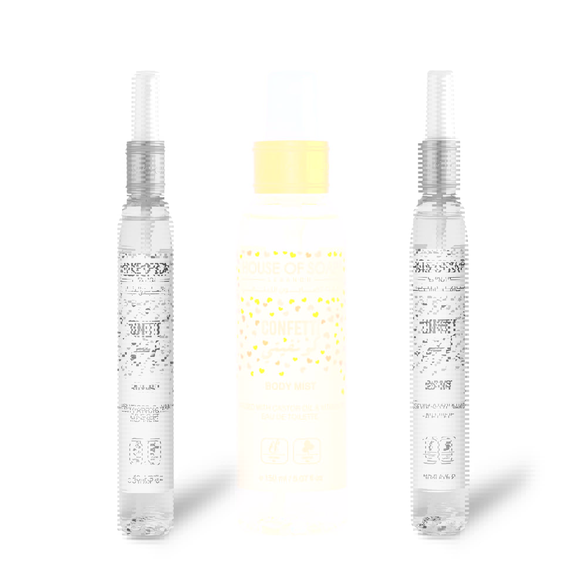 معطر للجسم برائحة الكونفيتي 150 مل