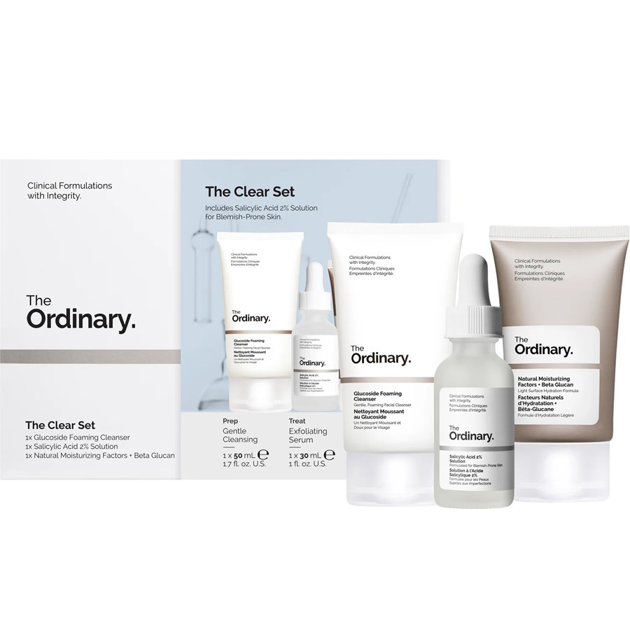 مجموعة العناية بالبشرة ذا كلير سيت