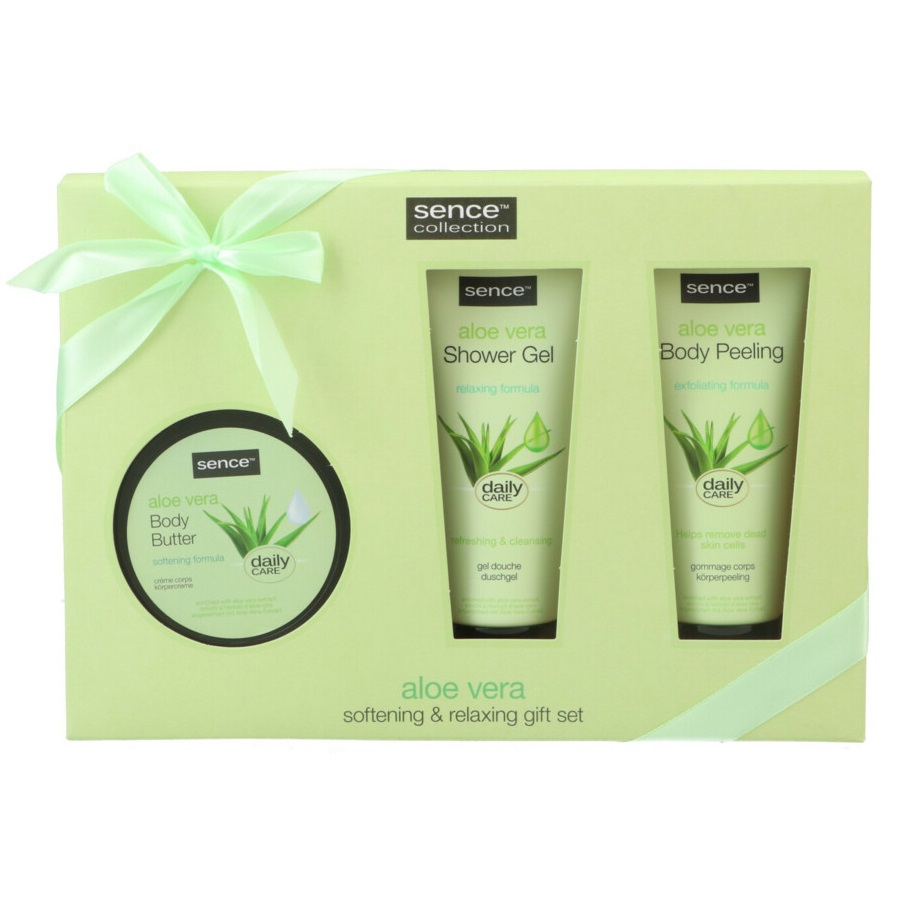 مجموعة هدايا الوفيرا للتنعيم والاسترخاء 3 قطع