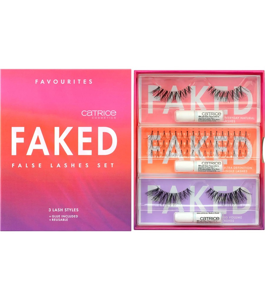 رموش صناعية 3 قطع